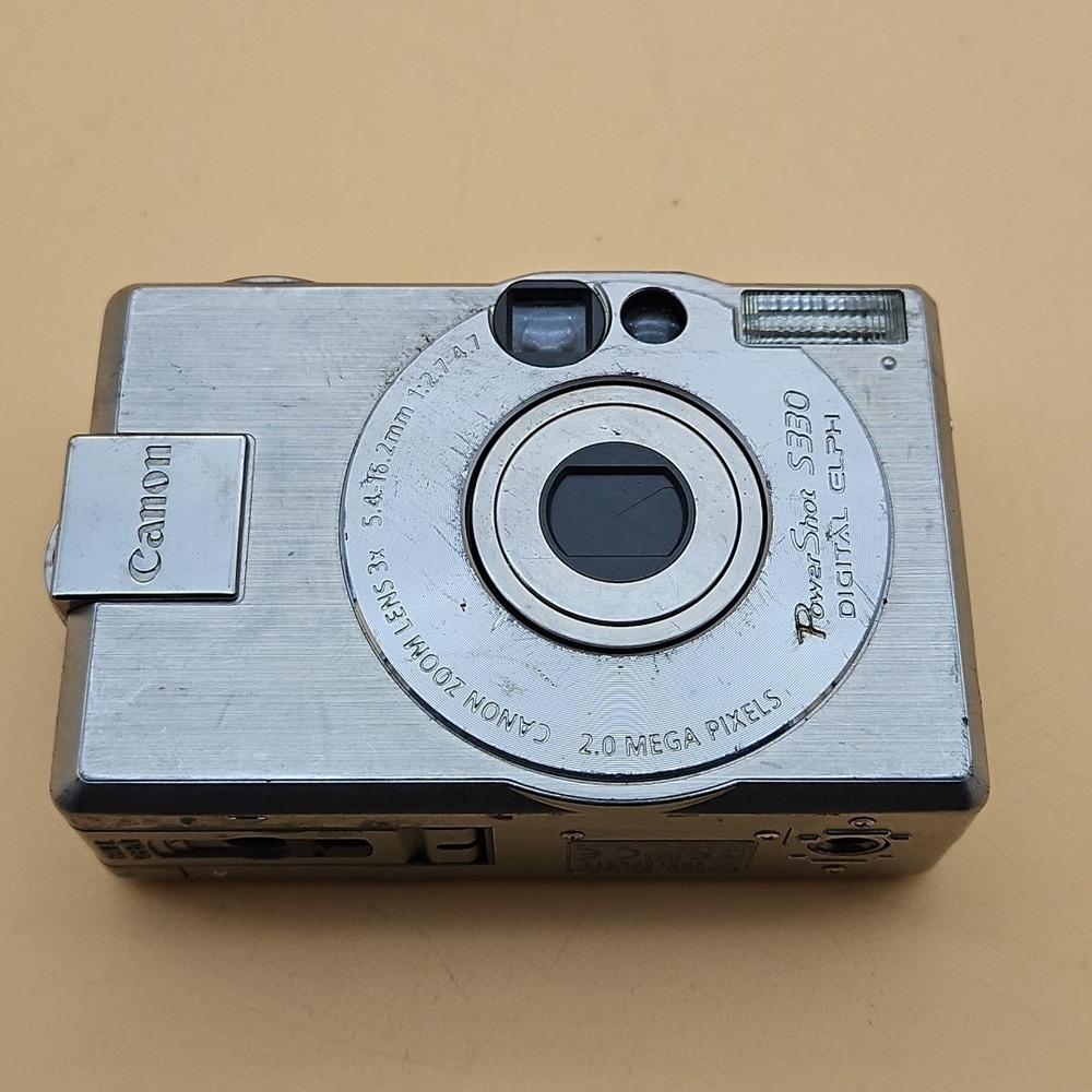 Canon‎ PowerShot S330 Digital ELPH 2.0MP 3x Zoom UNTESTED AS IS FOR PARTS